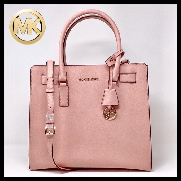 Michael Kors Handbags - Michael Kors Dillon Large Top Zip Saffiano Leather Satchel
